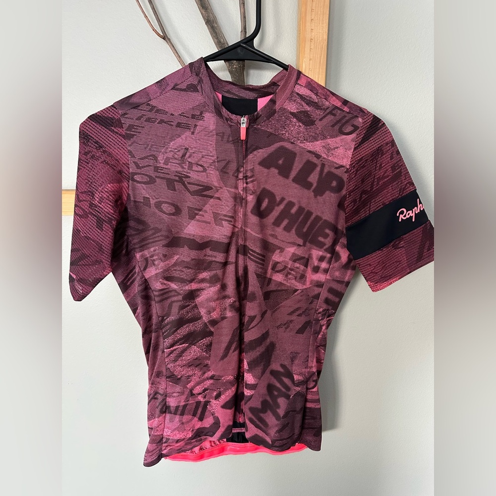 Rapha Pro Fit Women's Medium Pink Cycling Jersey